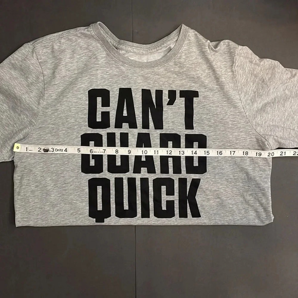 Nike The Nike Tee Dri-fit gray tee men’s size large - Picture 6 of 6